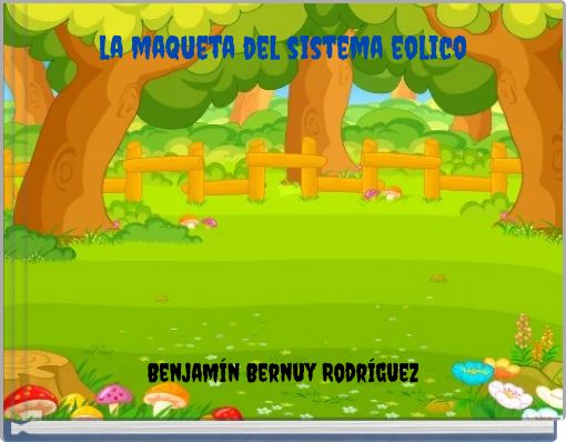 la maqueta del sistema eolico