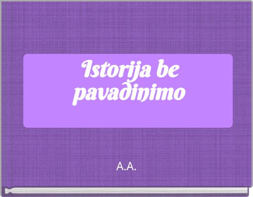 Istorija be pavadinimo
