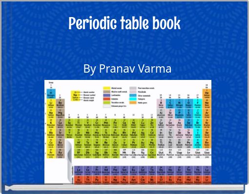Periodic table book