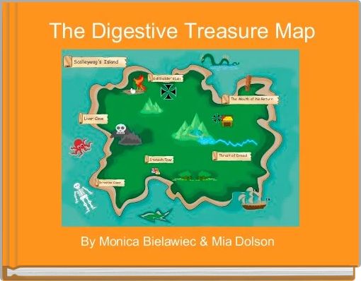 Front cover of 'The Digestive Treasure Map ' 