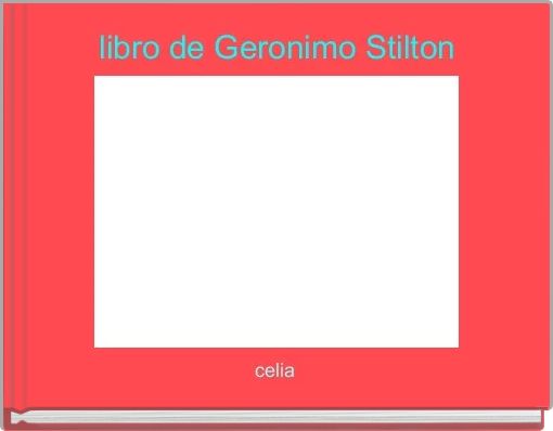 libro de Geronimo Stilton 