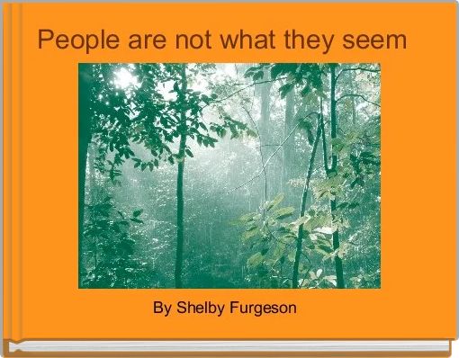 Front cover of 'People are not what they seem  ' 