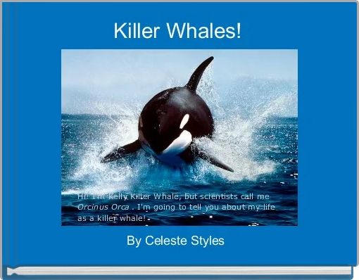 Front cover of 'Killer Whales!' 
