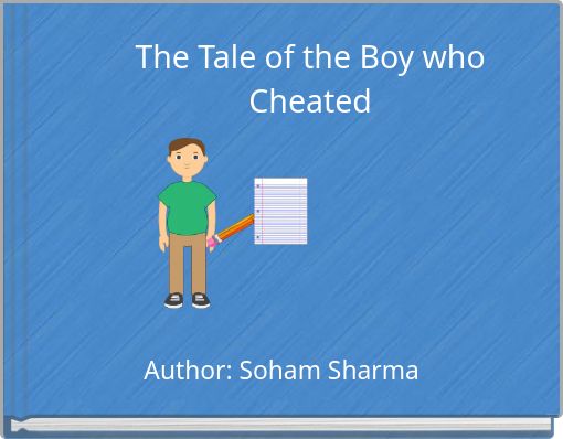 Front cover of 'The Tale of the Boy who Cheated' 
