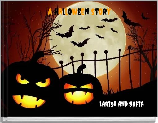 Front cover of 'A halloween story' 