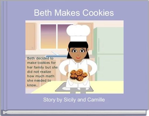 Front cover of 'Beth Makes Cookies' 