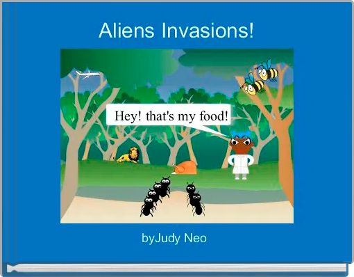 Front cover of 'Aliens Invasions!' 