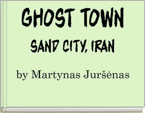 Front cover of 'Ghost town' 