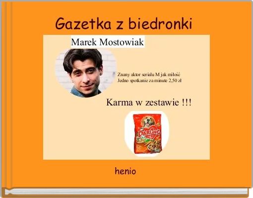 Gazetka z biedronki 
