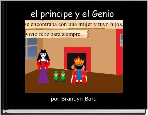Front cover of 'el príncipe y el Genio ' 