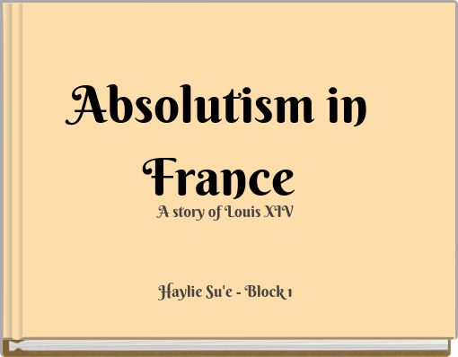 Absolutism in France