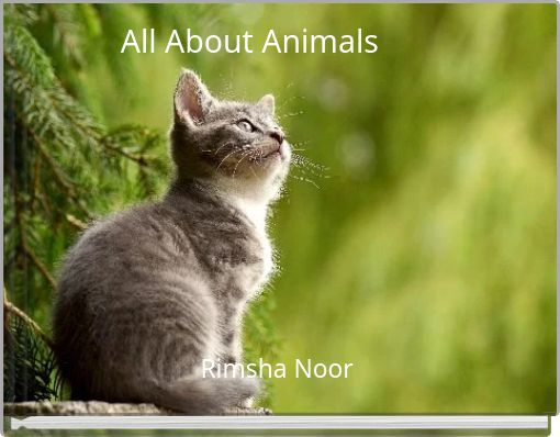 Book Cover for: All About Animals