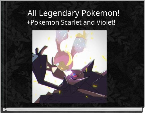 Front cover of 'All Legendary Pokemon!' 