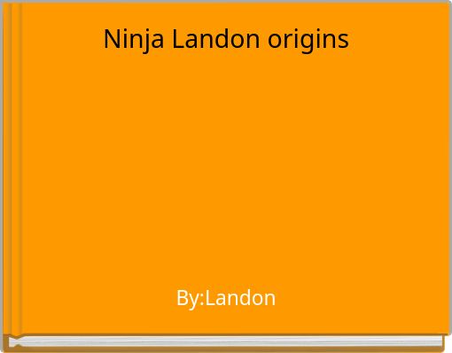 Front cover of 'Ninja Landon origins' 