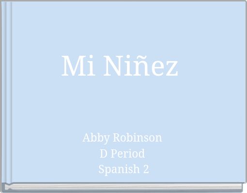 Mi Niñez