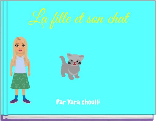 La fille et son chat
