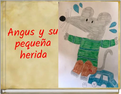 Angus y su pequeña herida