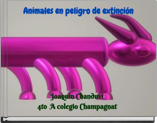 Book Cover for: Animales en peligro de extinción