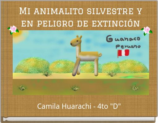 Mi animalito silvestre y en peligro de extinción