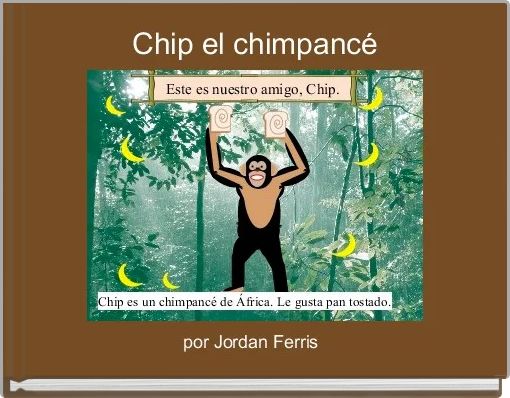 Front cover of 'Chip el chimpancé ' 