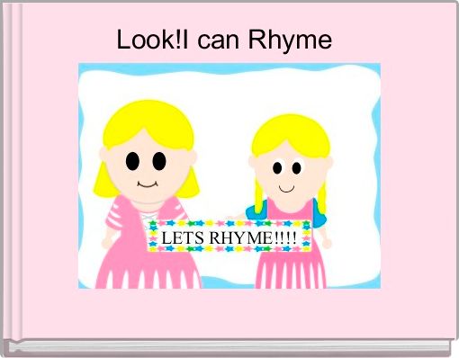 Front cover of 'Look!I can Rhyme ' 