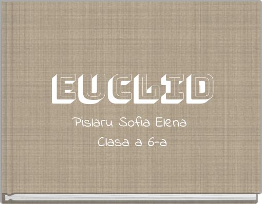 Front cover of 'Euclid Clasa a 6-a' 