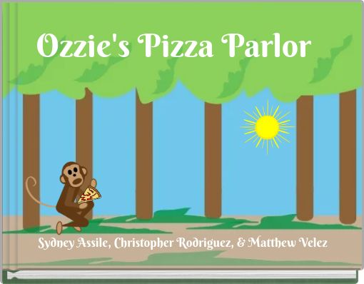 Front cover of 'Ozzie's Pizza Parlor' 