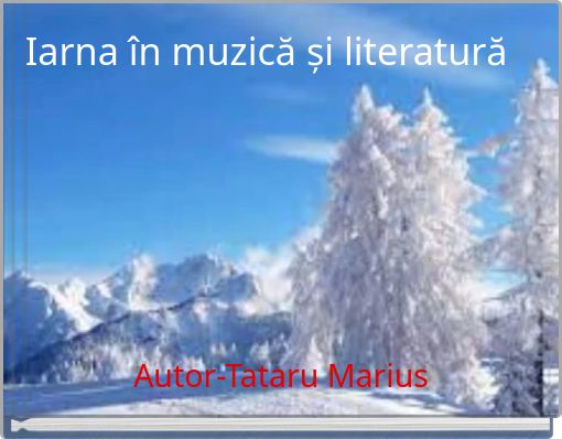 Iarna în muzică și literatură