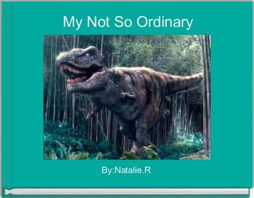 Front cover of 'My Not So Ordinary' 