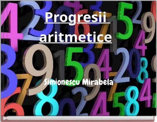 Progresii aritmetice
