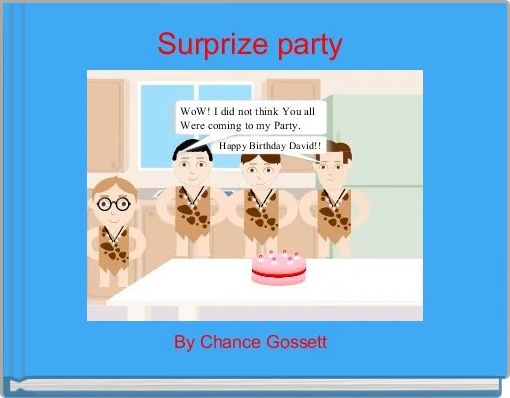 Front cover of 'Surprize party ' 