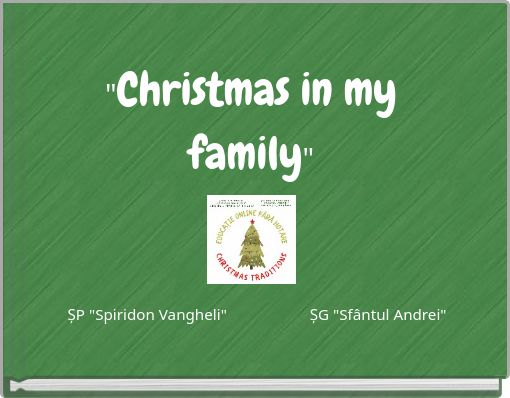 "Christmas in my family"
