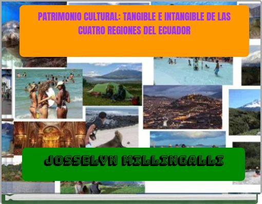 Book Cover for: PATRIMONIO CULTURAL: TANGIBLE E INTANGIBLE DE LAS CUATRO REGIONES DEL ECUADOR