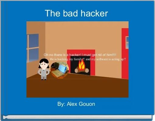 Book Cover for: The bad hacker 