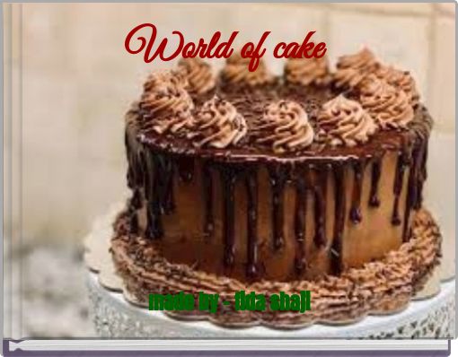 Front cover of 'World of cake' 