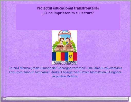 Proiectul educațional transfrontalier „Să ne împrietenim cu lectura”