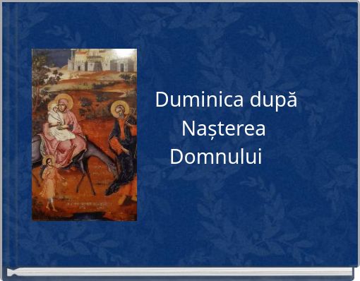 Duminica după Nașterea Domnului