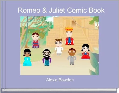 Front cover of 'Romeo & Juliet Comic Book' 