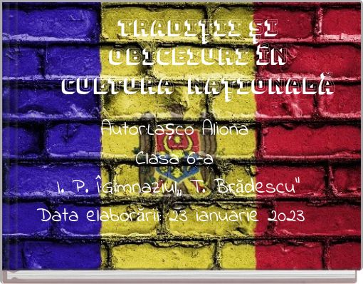 Tradiții și obiceiuri în cultura națională