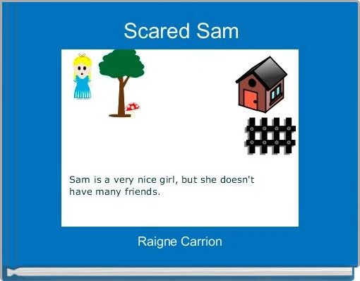 Front cover of 'Scared Sam' 