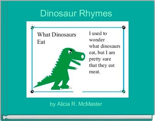 Dinosaur Rhymes 