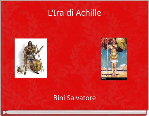 Front cover of 'L'Ira di Achille' 