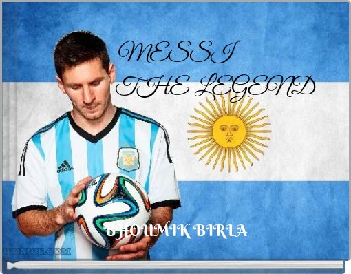 Front cover of 'MESSI THE LEGEND' 