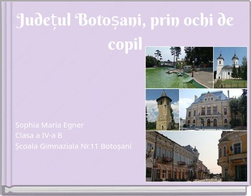 Județul Botoșani, prin ochi de copil