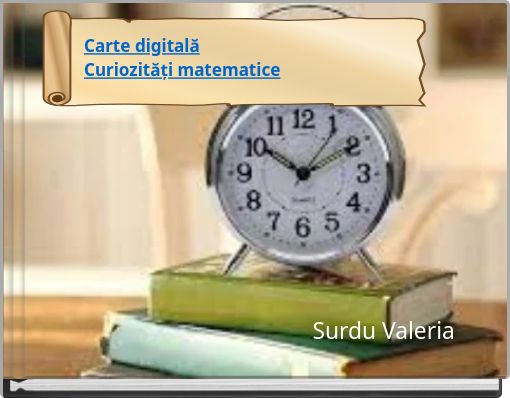 Carte digitală Curiozități matematice