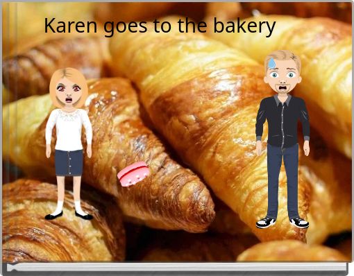 Front cover of 'Karen goes to the bakery' 