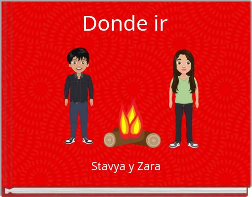 Front cover of 'Donde ir' 