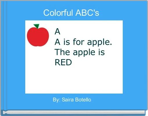 Front cover of 'Colorful ABC's  ' 