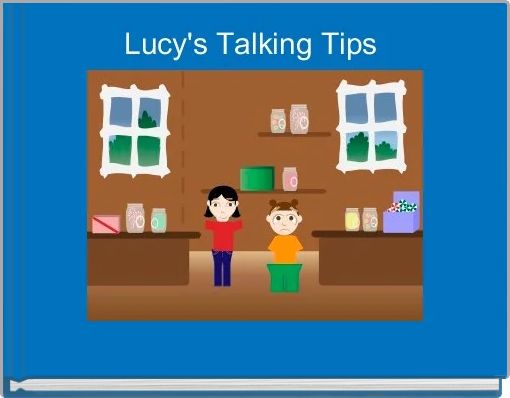 Front cover of 'Lucy's Talking Tips ' 