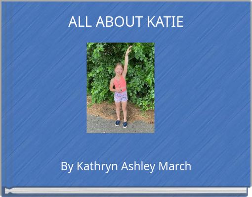 Front cover of 'ALL ABOUT KATIE' 